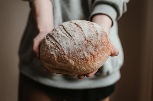 Freshly Baked Sourdough Round